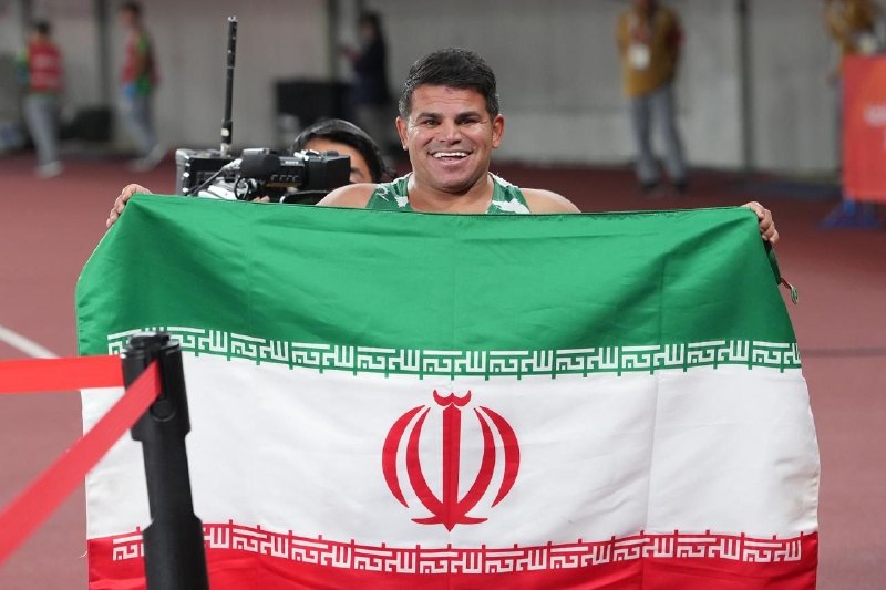Bitsia captured gold in the javelin throw.