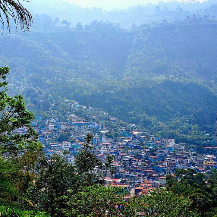 瓜地馬拉阿蒂特蘭湖上多彩的村莊-聖卡塔琳娜帕洛波（Santa Catarina Palopó)