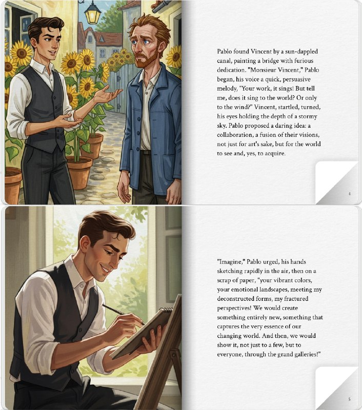 👀Gemini Storybook玩了，整体内容输出质量很高，故事情节连贯性和配图质量都符合预期