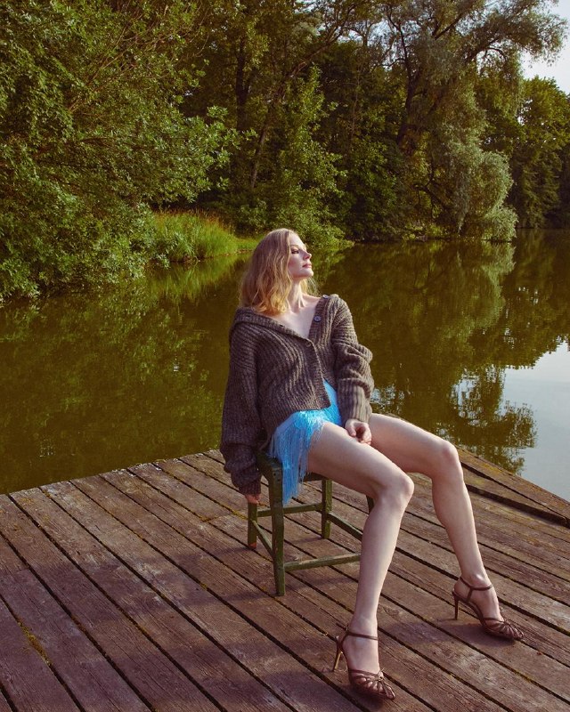Светлана Ходченкова в новой фотосессии для Marie Claire.