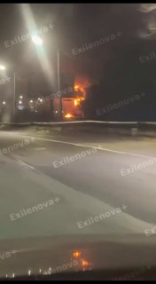 The Rostov branch of Russia's Novoshkhtinsk refinery, a fuel depot with more than 210,000 cubic meters of storage capacity, was hit overnight in the Rostov region. The facility supplies fuel to Russia's Southern Military District, and its removal will completely block fuel logistics from the Novoshchatynsk refinery.
