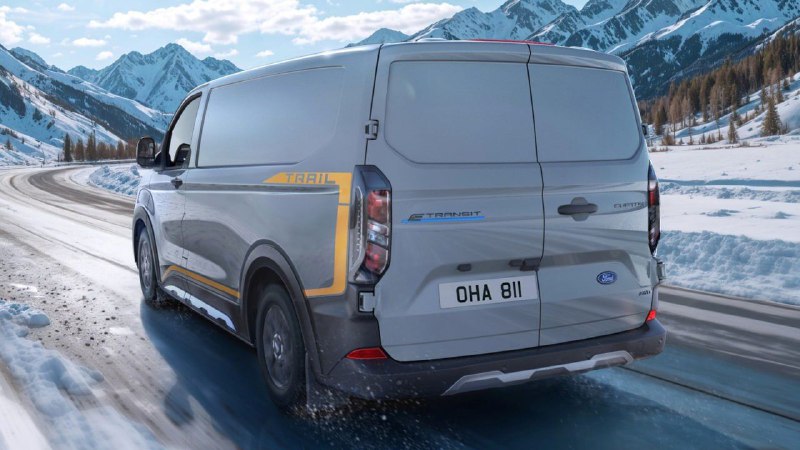 Обновленный Ford E-Transit Custom получил полный привод 3