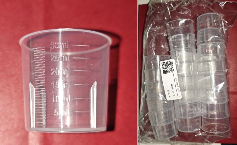 Мерные стаканчики для смолы и косметики (30 мл) — фото 1