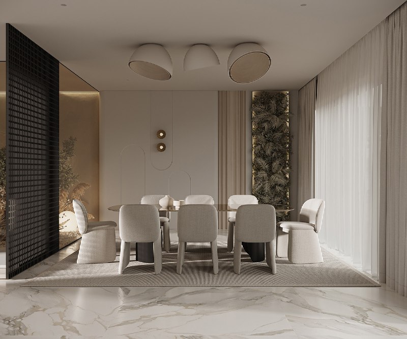 Попадая в этот интерьер, погружаешься в атмосферу тихой роскоши это тонкость и изысканность, где меньше значит больше. Нейтральные тона и естествен... - изображение 3 - атмосферу, попадая, этот