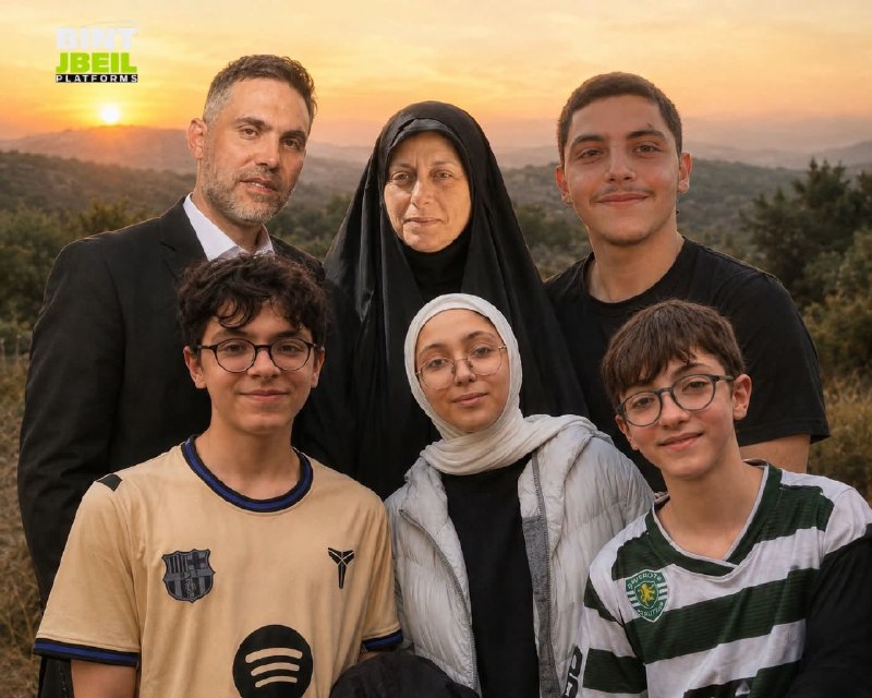 משפחה שלמה נהרגה היום על ידי ישראל באנצאר: האב, עלי אל-חאג' חסן, אשתו, המורה והמתרגם, זינב נאסר אלדין, וארב…