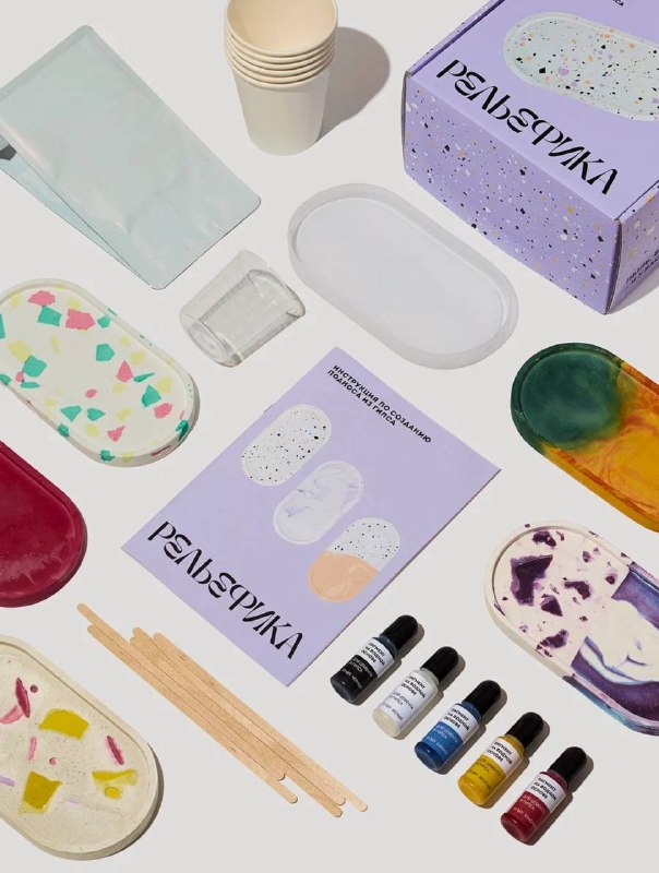 Лепим из глины дома Наборы для лепки из глины отличный способ попробовать себя в керамике, не записываясь в студию. Тут и подносы в технике террацц... - изображение 2 - глины, telegram, view