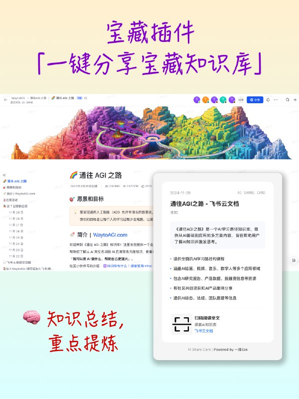 💎 我做了个内容分享利器：AI Share Card🔥 一键解析各类文章、视频，生成推荐文案和二维码分享卡，让你的朋友圈分享看起来更高级🔗 阅读原文，立即体验：
