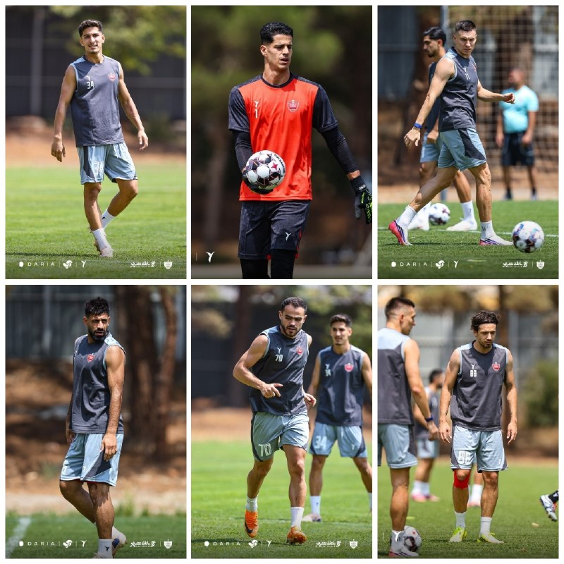 هواداران پرسپولیس: 🔴تصاویری از آخرین تمرین پرسپولیس پیش از بازی با شمس آذر