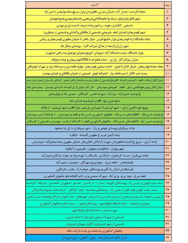 آوای هویه: ⚡️⚡️⚡️⚡️برنامه خاموشی سهشنبه ۲۷ مردادماهساعت #زوج⭕️ زمان: ۱۲ الی ۲ بعدازظهر⚡️روستای #هویهخاموشی ها احتمالی است