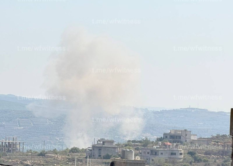 ️🇱🇧🇮🇱 תמונות המציגות את הפיצוץ הישראלי בעיירה בית יהון, דרום לבנון.
