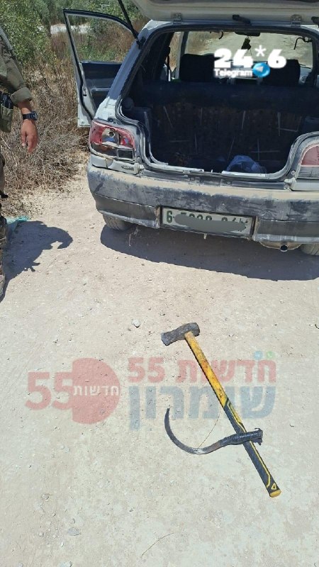 🇮🇱 בדיקת ערנות ? חשוד נתפס סמוך ליישוב שאנור עם כלי תקיפה. סמוך לשעה 12:00, זיהה רבש"צ שאנור רכב פלסטיני…