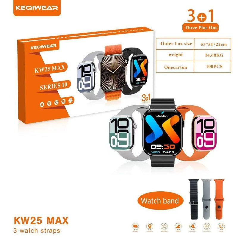 پخش جانبی موبایل بحرانی: ✅ساعت هوشمند KW 25 Max855/000💸💸💸💸کارتون سوال شود ✅✅✅✅✅👇👇👇📱 wa.me/989360898987📱 @Janbeibahrani#ساعت