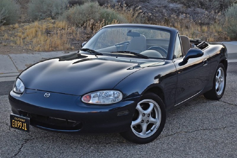 46k Mile - Miata MX-5: Новый 1999 года Mazda от California, до нового владельцаВ