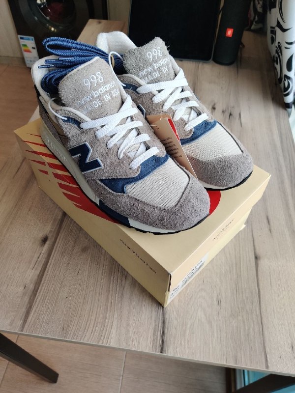 Новые кроссовки New Balance 998 — фото 1