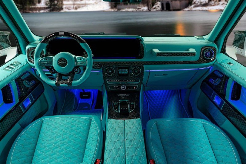 Шестиколесный Mercedes G-Class от Mansory — роскошный интерьер и 900 л.с. 3