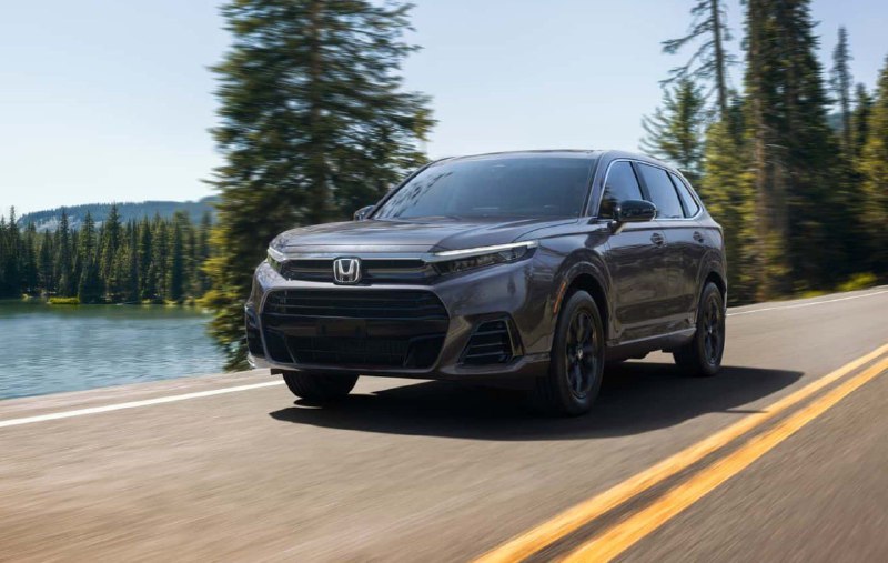 Новая Honda CR-V eFCEV — электромобиль на топливных элементах 2
