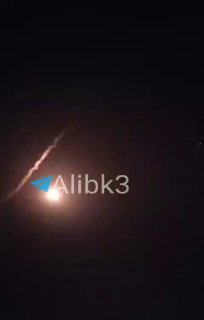 טילים איראניים משגרים לעבר מטרותיהם