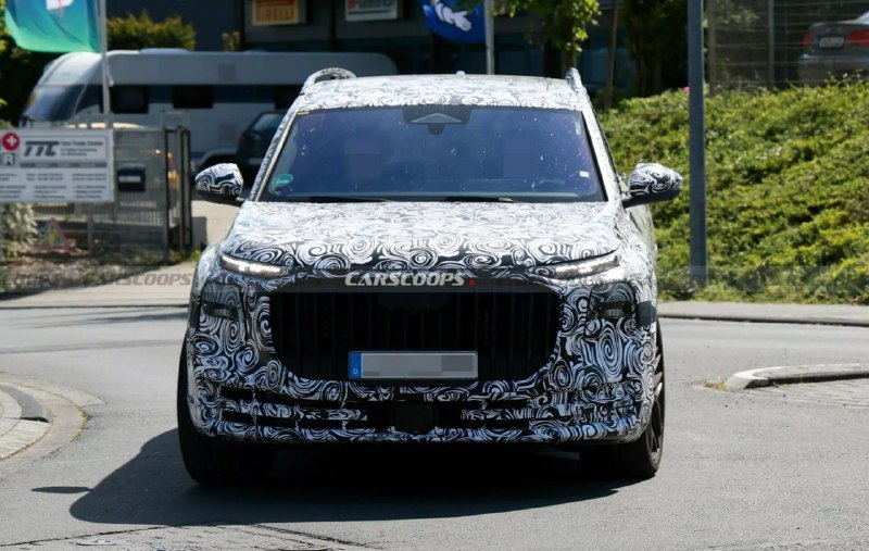 Audi готовит к премьере флагманский кроссовер Q9 Предсерийный Audi Q9 впервые за