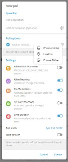 ⚡️ Telegram обновил механику опросов для борьбы с накрутками ботов: вопросы теперь перемешиваются, а ход голосования можно скрыть до подведения итоговВ свежем обновлении Telegram выпустил усовершенствованную механику опросов, сразу несколько новых функций 