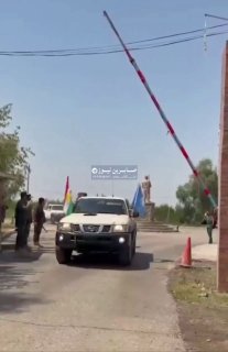 הרמת דגל עיראק, תמרון של מיליציית הפשמרגה בנפת סולימניה