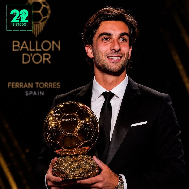 ⚽️ بیست و دو | Bistodo: ⚽️🏆 فوووووووووووووووووری و رسسسسسسمی: فران تورس برنده‌ی توپ طلای سال 2027 شد!🥂 ببخشید برای اسپویل، اکتبرِ 2027 برمیگردیم