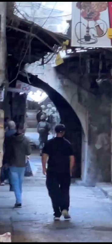Another aspect of the assault on the old city of Nablus