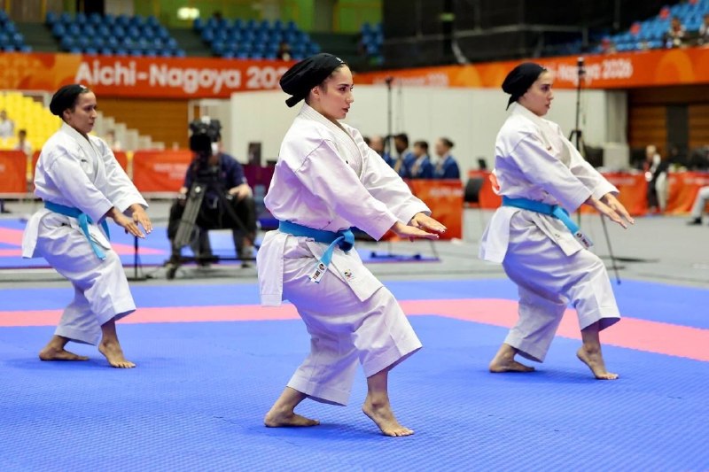 🔺️🔻 Iran women's squad won silver