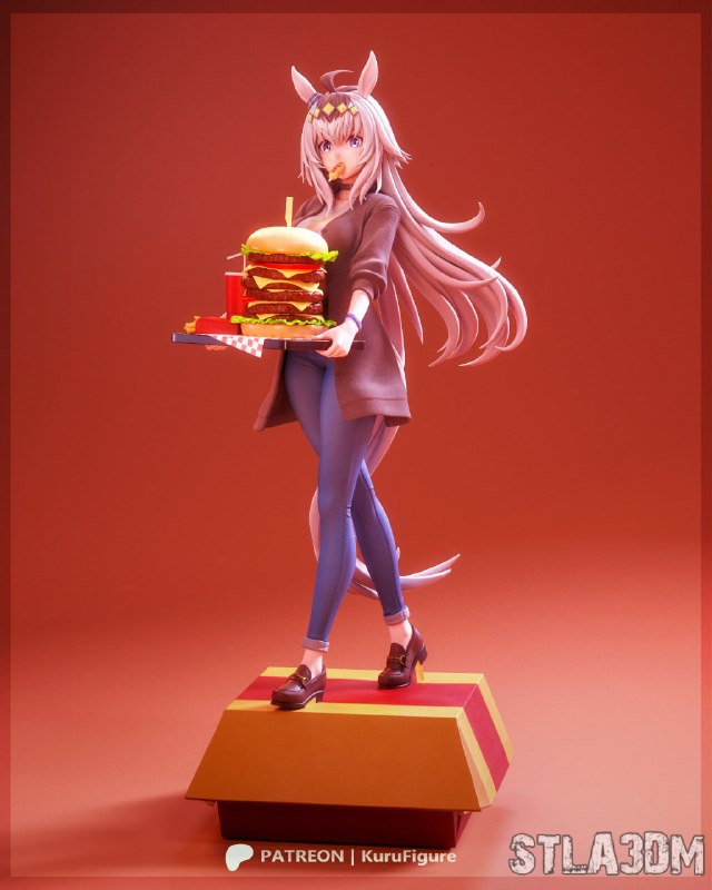 Иллюстрация к посту канала 🔞STL Anime & Games 3D Models - STLA3DM