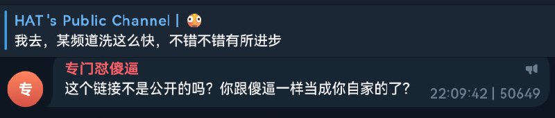 千万不要说某个频道洗稿哦，不然可能会有些类人闻着味就来了