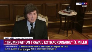 President of Argentina Javier Milei: