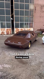 Невероятный звук V6 🫨 Lancia Bertone Sibilo – это нечто особенное. Представленн