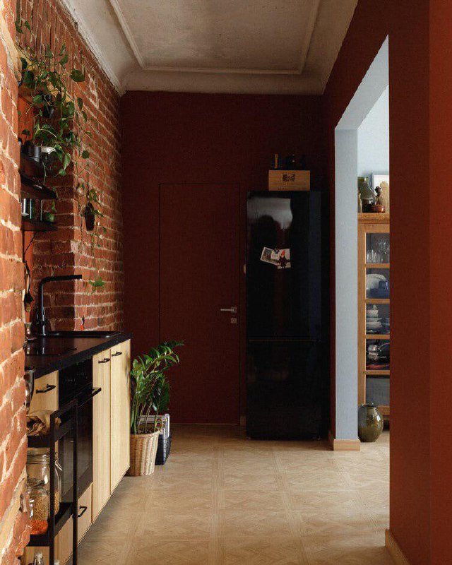 Квартира в доме 1905 года, Санкт-Петербург Во время ремонта под ламинатом обнаружили дореволюционную метлахскую плитку её бережно отреставрировали ... - изображение 5 - квартира, доме, 1905