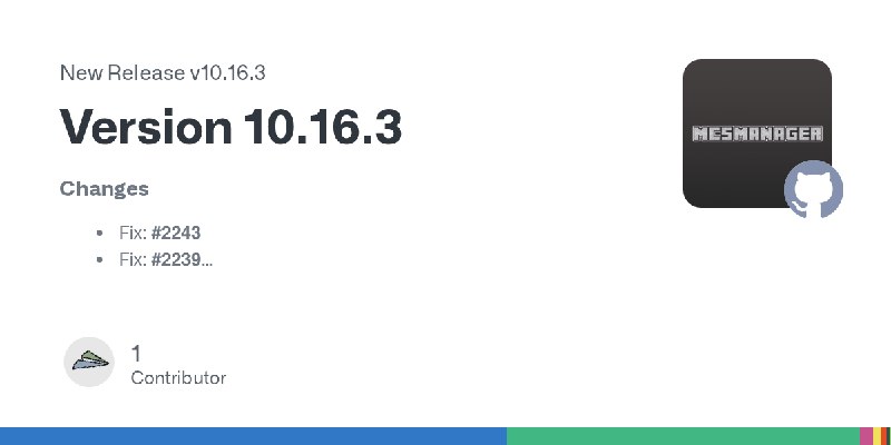Release Version 10.16.3 · MCSManager/MCSManager