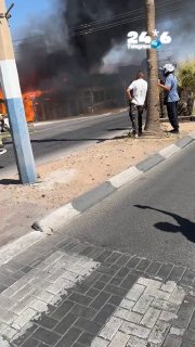 🇮🇱 ראשוני: פיצוץ רכב בקרית חיים - הרקע בבדיקה. ישראל היום. שטח אש בטלגרם.