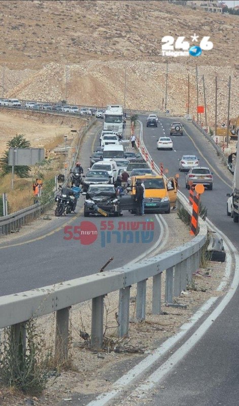 🇮🇱 בעקבות תאונת דרכים בין אדם לכיוון חיזמא - יש הפרעה לתנועה ומורגש עומס לבאים מכיוון שער בנימין. 》כמו כן…
