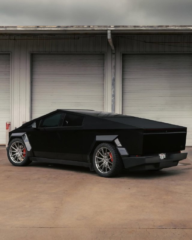 Tesla CyberTruck on Vossen HFX-2 (6-Lug) Wheels 3