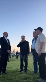 Төрт мамлекет башчылары Иссык-Күлдө «Issyk-Kul Golf Resort» комплексин ачышты