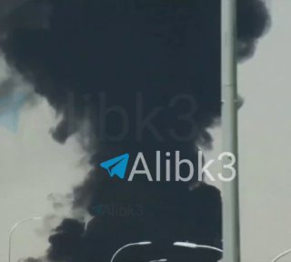 Exclusive scenes of burning fuel tanks now at Riyadh Airport Hotel.