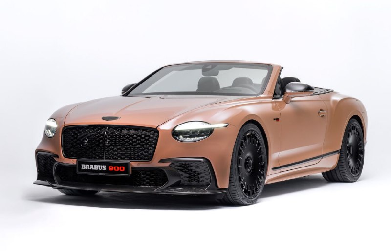 Тюнинг-ателье Brabus впервые доработало Bentley