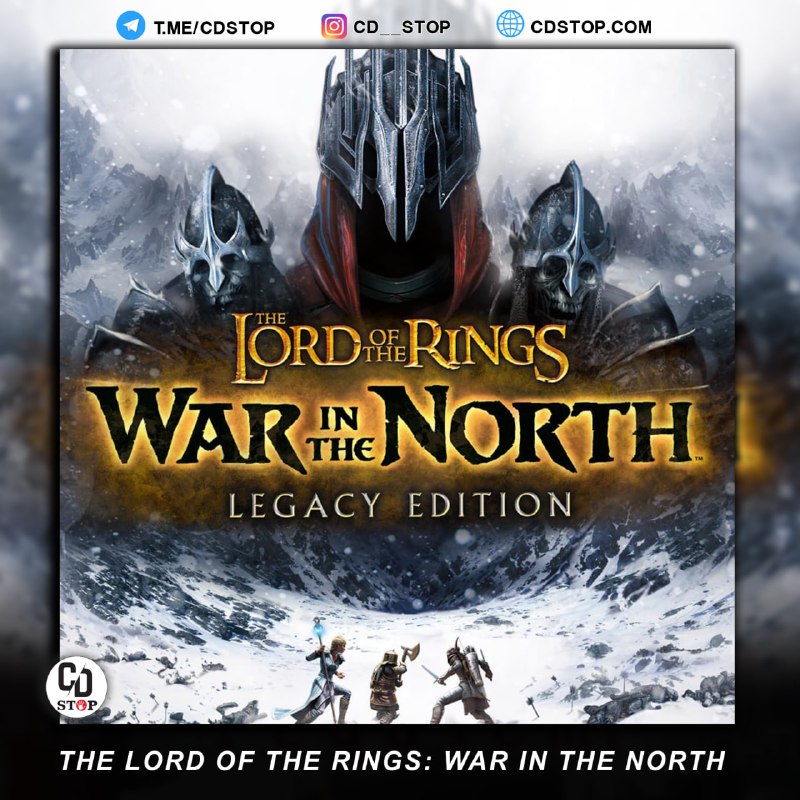 PS4DATA: #اکانت_قانونیThe Lord of the Rings: War in the North™ - Legacy Editionریجن آمریکاظرفیت اول ⏪ 599.000 ظرفیت دوم ⏪ 2.399.0