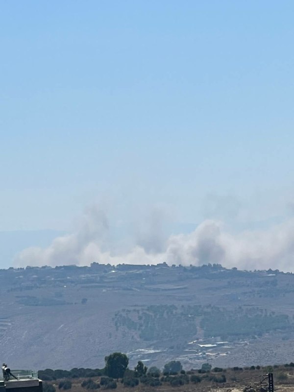 🚨הפצצה ישראלית בעיירה מייס אל-ג'בל