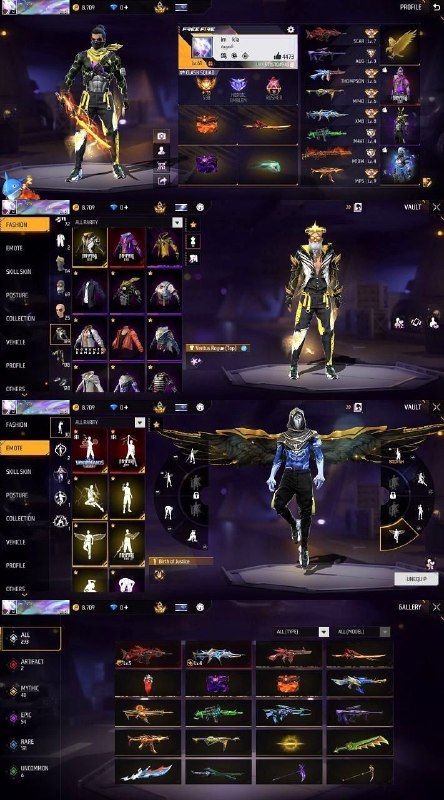 دنیای اکانت فری فایر freefire: 6080. Gh