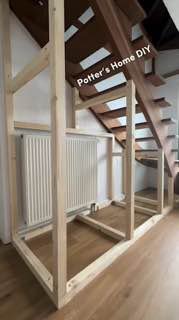 Шкаф под лестницей В видео показано создание шкафа, который поможет сэкономить пространство в вашем доме. своимируками Дизайн интерьера - изображение 1 - шкаф, под, лестницей