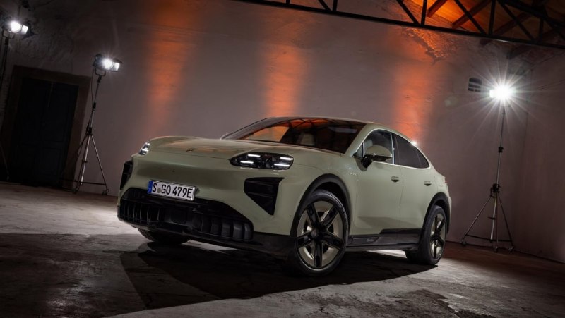 Porsche показала самый быстрый электрокар в истории бренда — Cayenne Coupé Electric с мощностью до ( 5