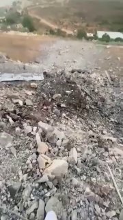 צבא הכיבוש הפציץ בית קברות בעיירה ערבסלים, דרומית ללבנון