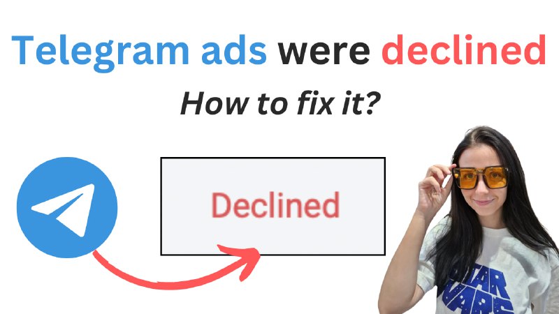 Your Telegram Ads Were Declined❌. How to fix it? In this video, I’ll show you exactly how to solve the declined problem step by step.🟥 WATCH IT.