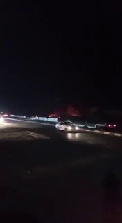 סצנות מההפצצה האמריקנית היומית הרגילה על איראן