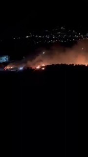 ההתקפות לא מפסיקות. מתנחלים הציתו אדמות פלסטיניות בפאתי העיירה טורמוס איה, מצפון לרמאללה.
