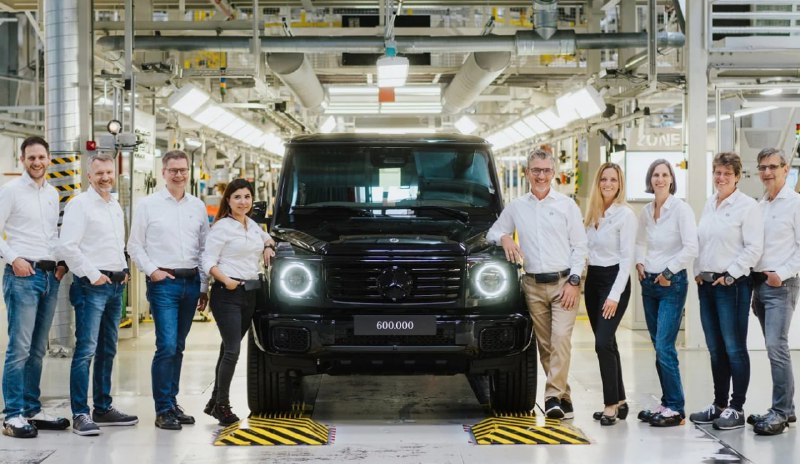 Выпущен 600-тысячный Mercedes G-ClassНа заводе Magna Steyr в Граце выпустили 600