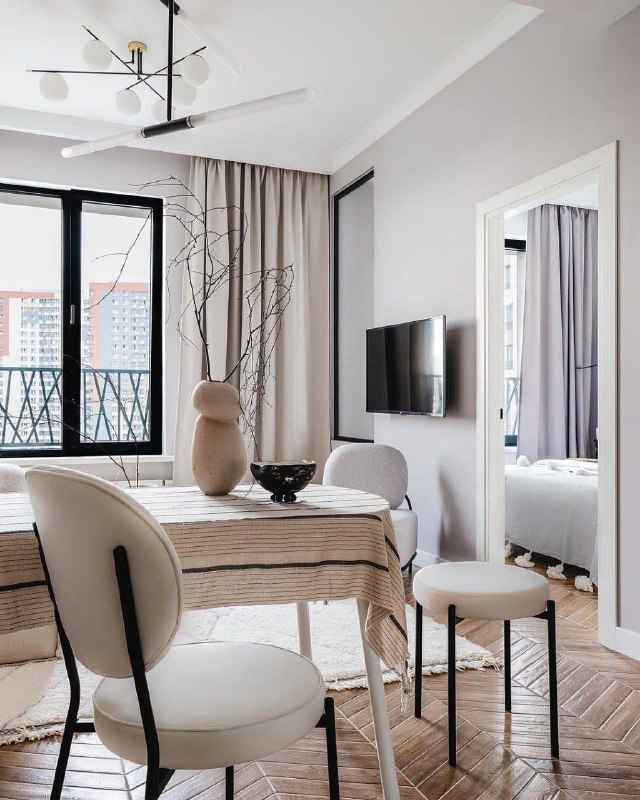 Квартира в стиле джапанди это философия тишины и порядка Здесь нет ничего случайного у каждого предмета есть своя функция и место. Светлые природны... - изображение 3 - telegram, view, квартира